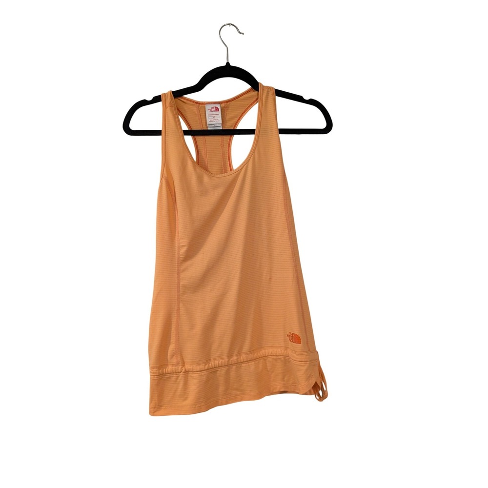 The North Face Tank Top Womens Small Orange VaporWick Racerback Activewear